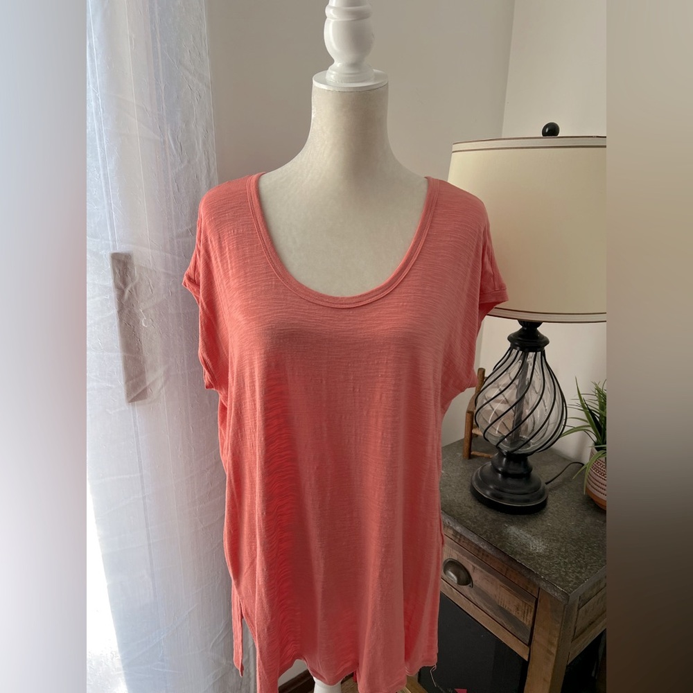 Old Navy coral luxe t-shirt